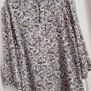 Paisley blouse (2X)